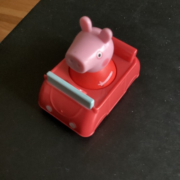 Peppa Pig Other Htf Peppa Pig Play Mat Rug And Car With Pig Figure Poshmark